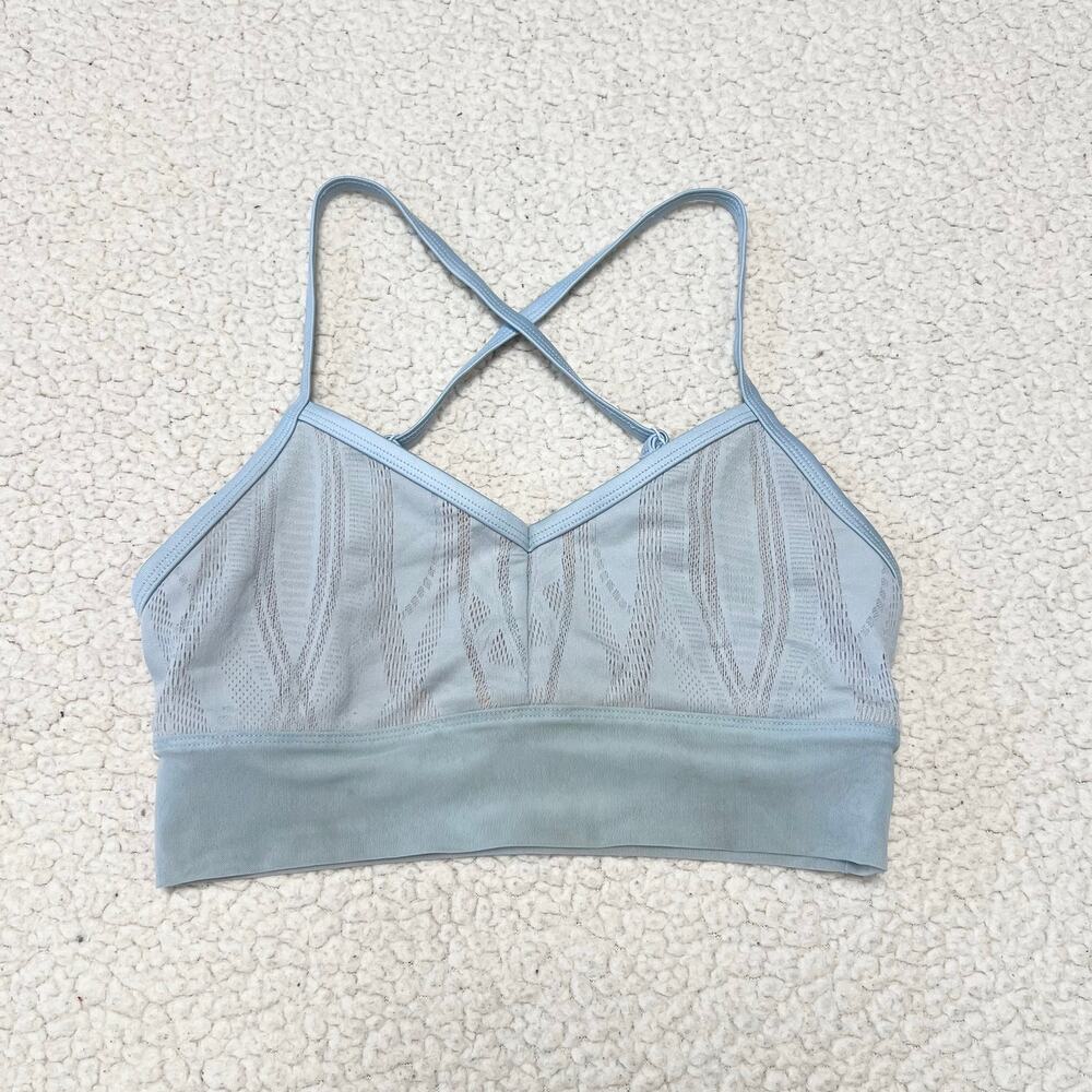 Alo Yoga Women’s Light Blue Aria Bra